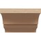 Ekena Millwork 6in. W x 4in. H x 24in. L Asheboro Woodgrain TimberThane Rafter Tail, Primed Tan RFTUR06X04X24ASHRCPR - alternate 4